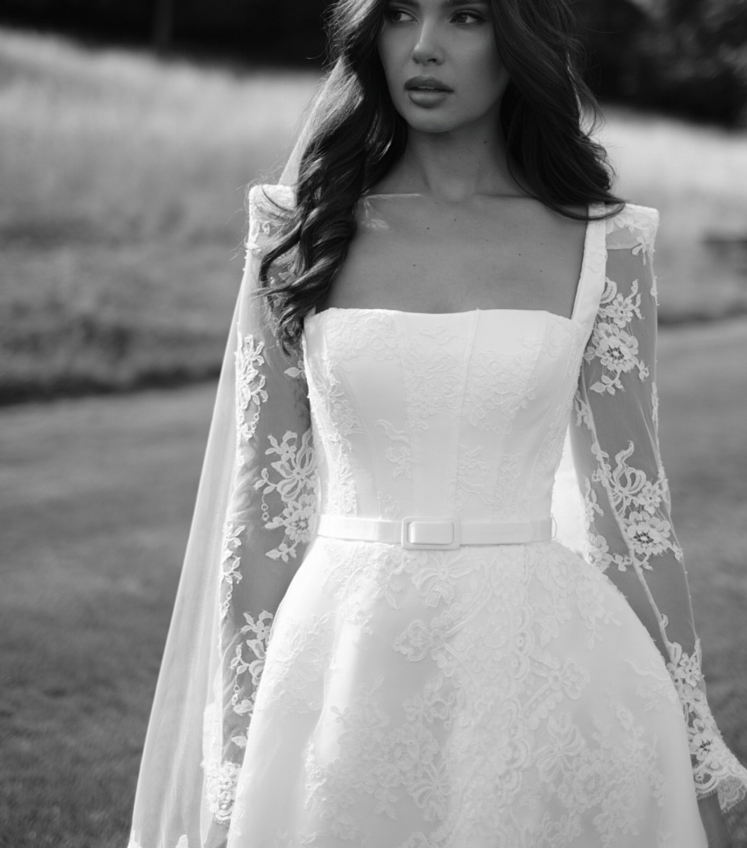 Suzanne Neville bridal gown